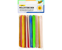 Stokje Folia hout assorti 50 stuks