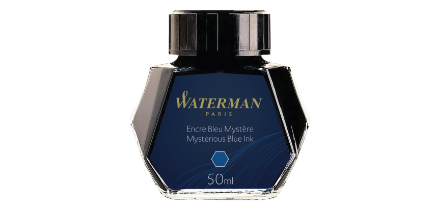 Vulpeninkt Waterman 50ml standaard blauw-zwart