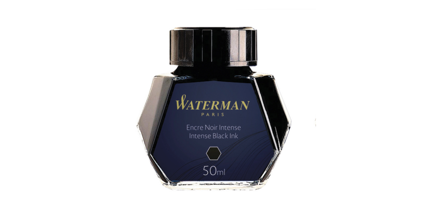 Encre pour Stylo Plume Waterman 50ml noir