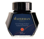 Waterman Fountain Pen Ink 50ml Red