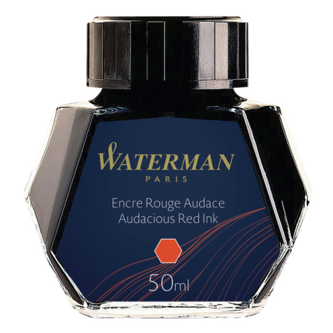 Encre pour stylo plume Waterman 50ml rouge