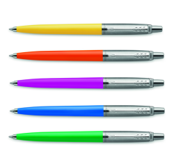 Balpen Parker Jotter Original CT M transitbox 20 assortikleuren