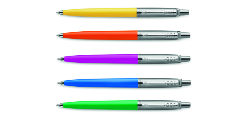 Balpen Parker Jotter Original CT M transitbox 20 assortikleuren