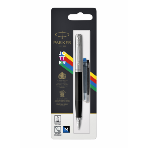 Stylo Plume Parker Jotter Original CT M noir blister