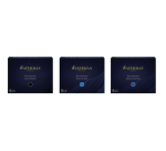 Cartouche d'encre Waterman n° 23 Longue bleu/noir boîte 8 pièces