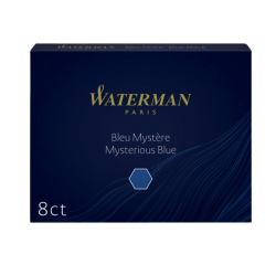 EN_CART ENCRE BL/NR WATERMAN PQ 8X