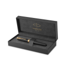 Vulpen Parker Sonnet matte black lacquer GT medium