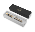 Stylo plume Parker IM Brushed Metal GT Medium