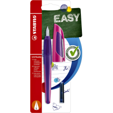 Stylo plume STABILO EASYbuddy violet/magenta gaucher sous blister