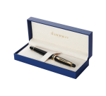 Stylo plume Waterman Expert Noir Laqué GT Fin