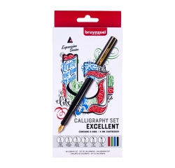 Stylo-Calligraphe Bruynzeel Excellent set 60344014 14 pièces