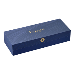 Roller Waterman Expert Laqué noir CT Fin