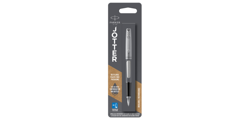 Parker-Füllfederhalter Jotter Edelstahl CT Mittel