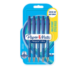 Paper Mate Flexgrip Ultra Kugelschreiber Medium Blau Blister 5 Stk