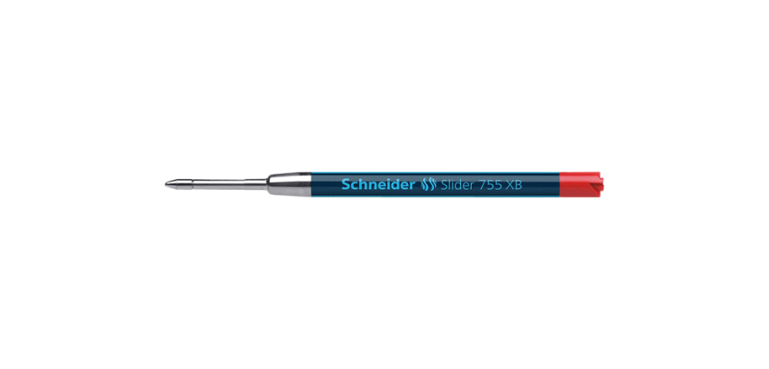 Schneider Slider Jumbo 755 Extra Large red ballpoint pen refill