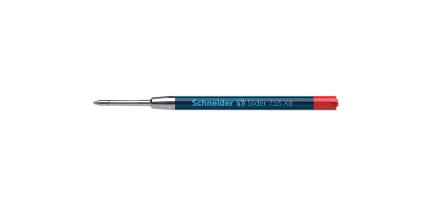 Recharge stylo bille Schneider Slider Jumbo 755 Extra Large rouge