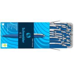 Stylo bille Schneider K15 Medium bleu