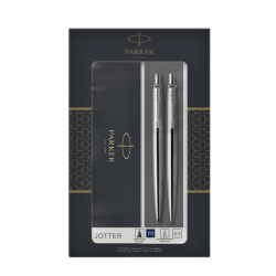 En_juego parker jotter duo acero ct boligrafo + portaminas