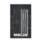 Stylo bille et portemine Parker Jotter Stainless Steel CT Medium