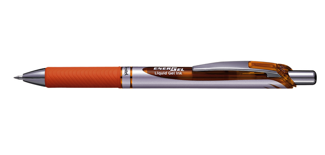 Rollergelstift Pentel BL77 EnerGel Mittel orange