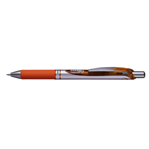 Gelschrijver Pentel BL77 Energel medium oranje