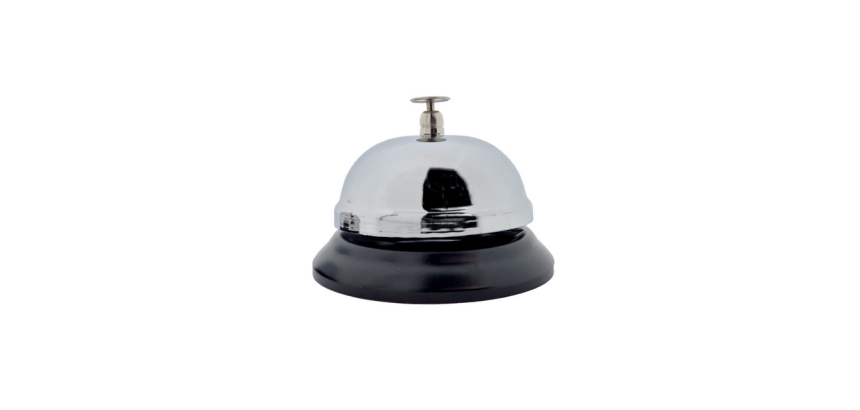 CombiCraft counter bell 85mm silver