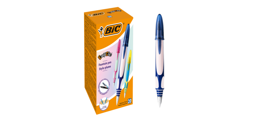 Stylo Plume BIC EasyClic assorti