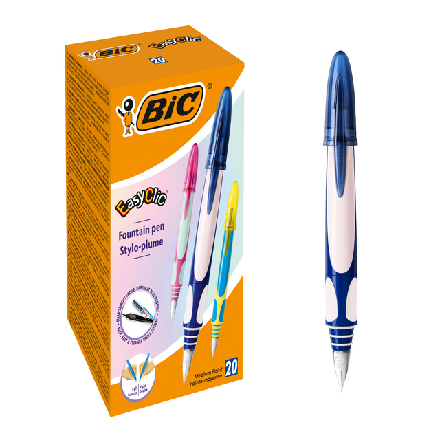 Stylo Plume BIC Classique Noir – Neuf De Stock, Jamais Encré, Sans Emballage