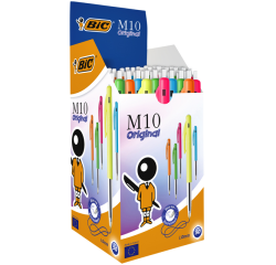Balpen Bic M10 Colors Limited Edition medium assorti