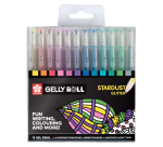 Gelschrijver Sakura Gelly Roll Stardust set à 12 kleuren