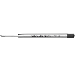 Recharge stylo bille Schneider 7081 Jumbo pour Parker Medium noir