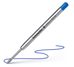 Recharge stylo bille Schneider 7083 Jumbo pour Parker Medium bleu