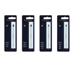 Recharge stylo bille Waterman noir Fin noir blister