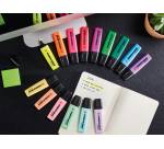 Markeerstift STABILO BOSS Original 70/10 assorti 4 kleuren doos à 10 stuks