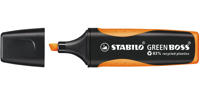 STABILO Green BOSS 6070/54 Orange Textmarker