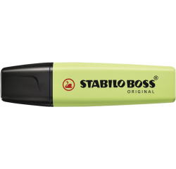 En_rotulador stabilo boss fluorescente 70 pastel chispa de lima