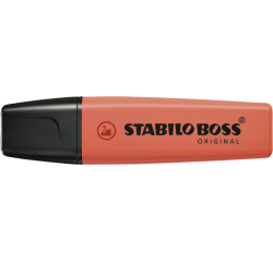 Markeerstift STABILO BOSS Original 70/140 pastel zacht koraalrood