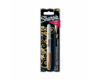 Viltstift Sharpie rond fijn metallic goud blister à 1 stuk