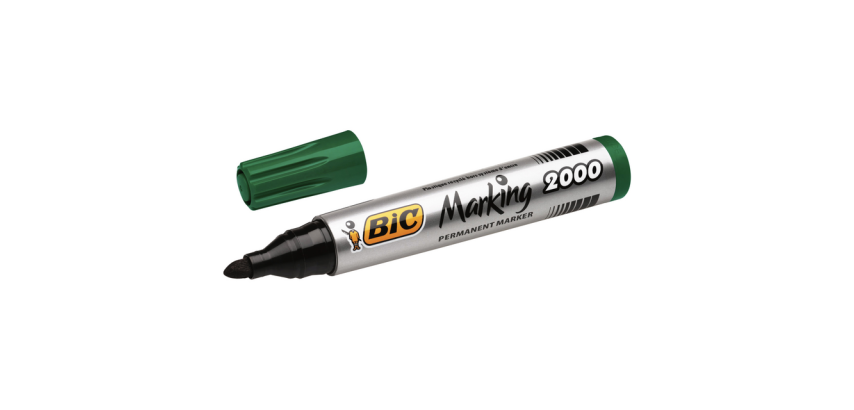 Viltstift Bic 2000 ecolutions rond large groen