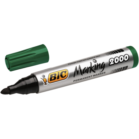 Viltstift Bic 2000 ecolutions rond large groen