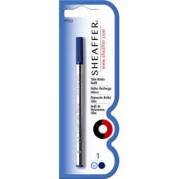 Recharge Roller Sheaffer Slim Medium bleu blister 1 pièce