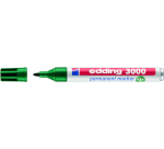 edding 3000 marker chisel 1.5-3mm green