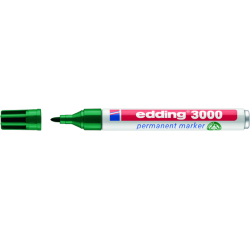 Viltstift edding 3000 rond 1.5-3mm groen
