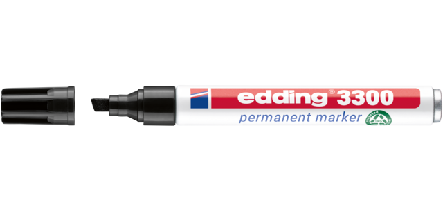 Edding 3300 chisel marker 1-5mm black