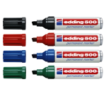 Marqueur edding 500 biseau 2-7mm vert