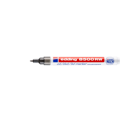 Cd marker edding 8500 rond 1.0mm zwart