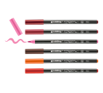 Pinselstift edding 4200 Porzellan warme Farben sortiert Etui 6 Stück