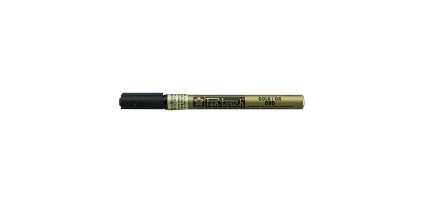 Sakura Pen Touch Extra Fein Gold Marker