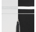 Feutre Sakura Pen Touch Extra Fin 1-2mm argent