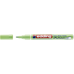 Viltstift edding 751 lakmarker rond 1-2mm pastel groen